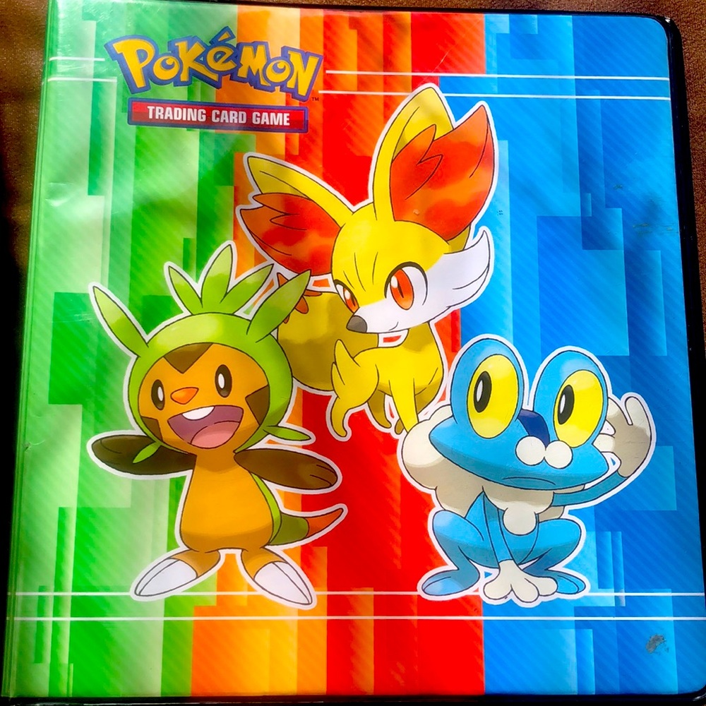 Pokémon Binder for cards and trading.